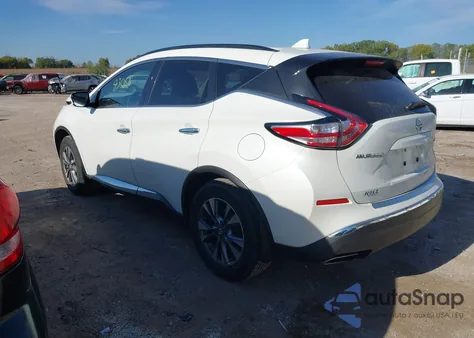 2016 Nissan Murano Sv from USA, damaged, VIN 5N1AZ2MH3GN153695